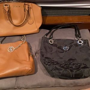 Authentic Michael Kors and coach purses
